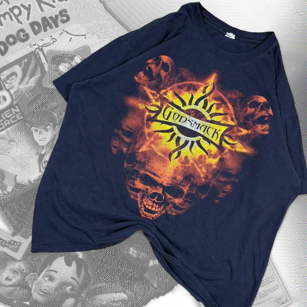Y2k 2009 Godsmack Band Tee